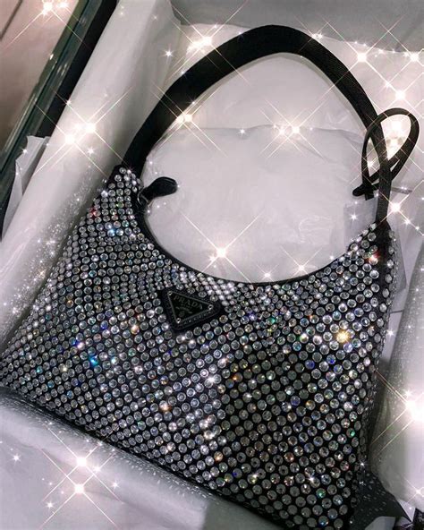 prada sparkling bag|prada sparkly hand bag.